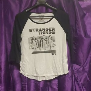 Stranger things vintage style shirt